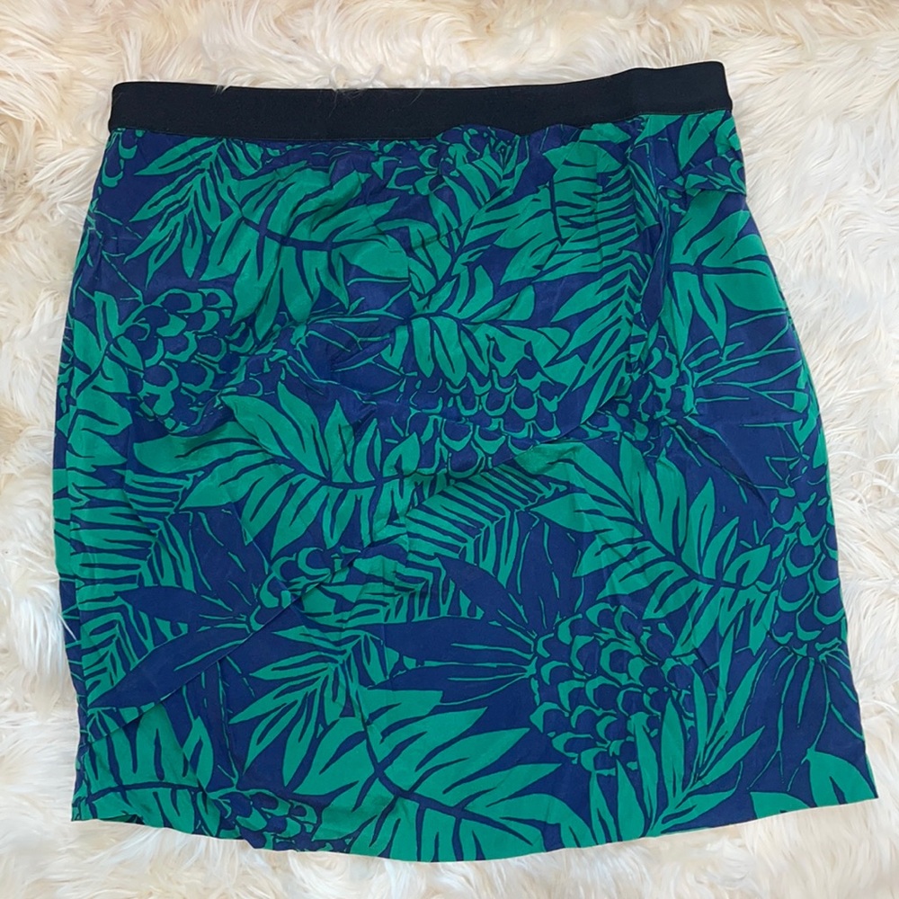DKNY Silk Mini Skirt